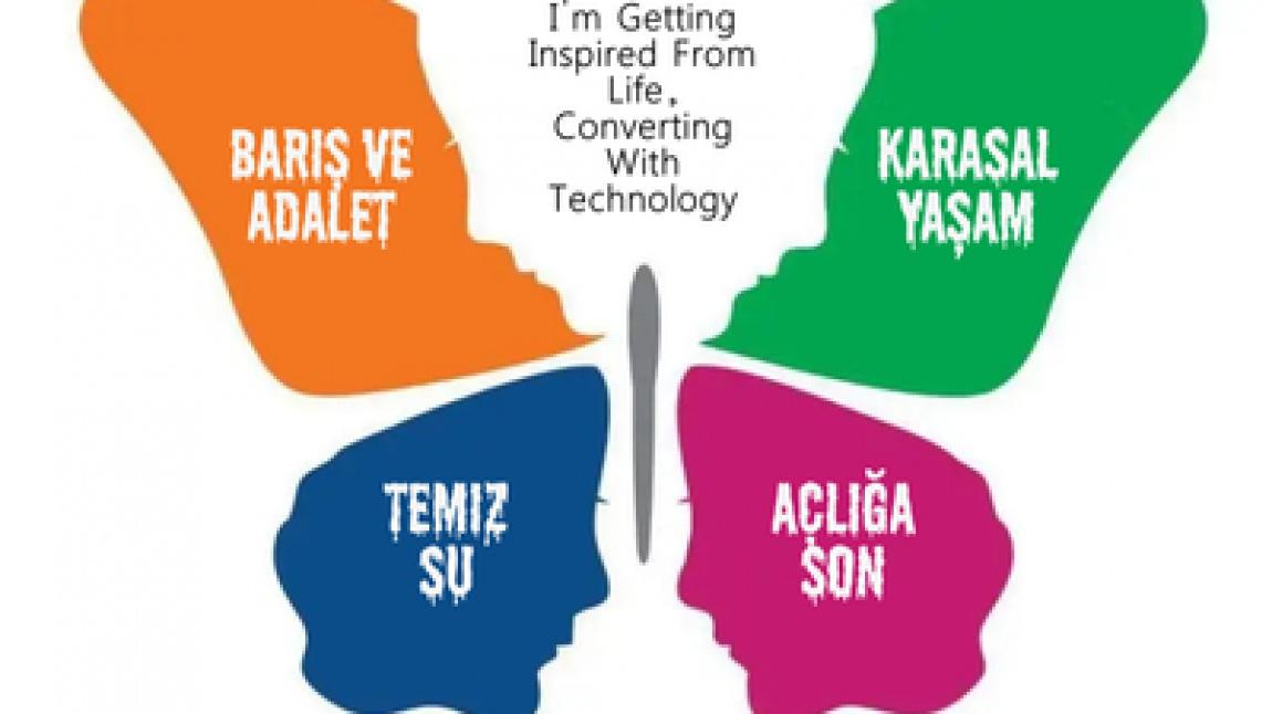 I'm Getting Inspired From Life,Converting With Technology Etwinning Projemizi Tamamladık